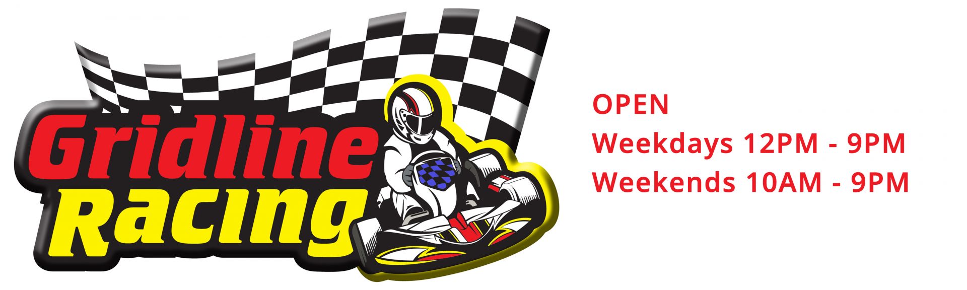 Grid Line Racing Lewis Raby New-Sign-Logo-with-opening-times | Gridline Racing