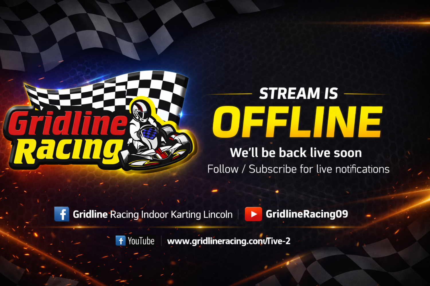 Gridline Racing Live Stream Offline